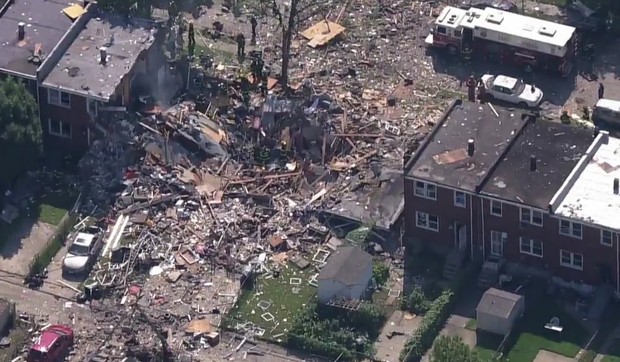 Baltimor, eksplozija