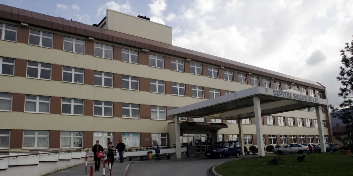  Szpital wojewódzki w Bielsku-Białej.