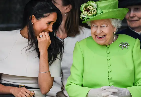 Meghan Markle o królowej Elżbiecie II: "Byłam jej wdzięczna, że potrafiła być babcią"