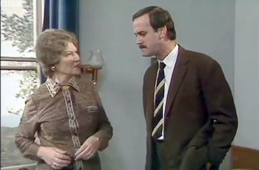 U "Faličnom pansionu" igrao je nervoznog Bazila Foltija