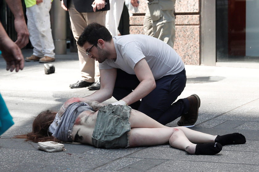 Nowy Jork. Samochód wjechał w ludzi na Times Square