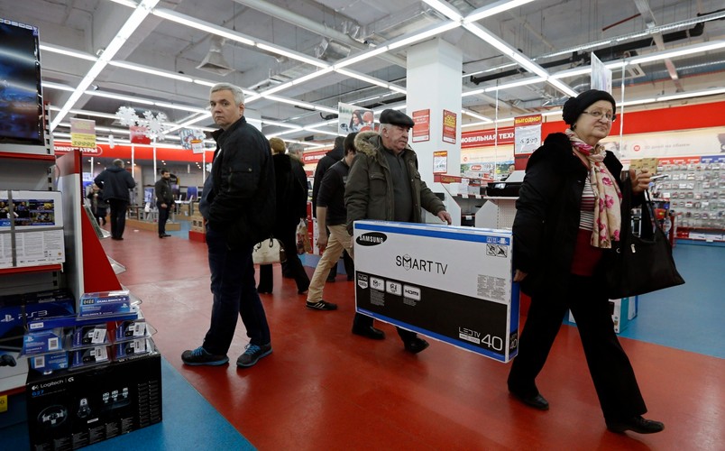 Rosjanie na zakupach