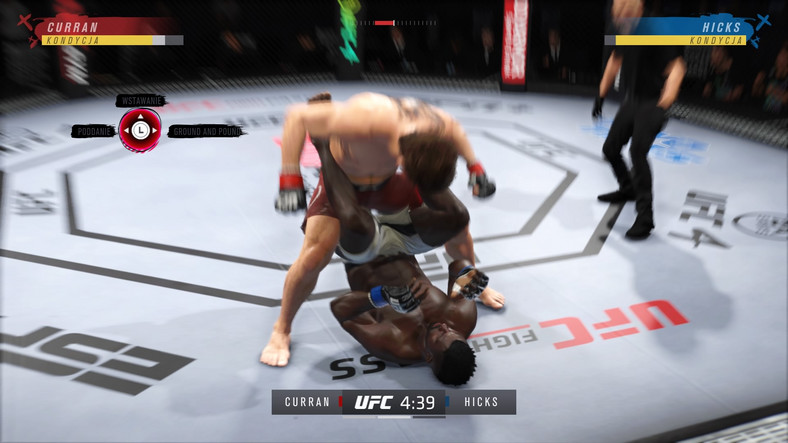 EA Sports UFC 4 - screenshot z wersji na PlayStation 4