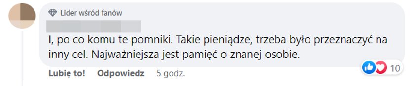 Fani podzieleni postawieniem pomnika Violetty Villas.