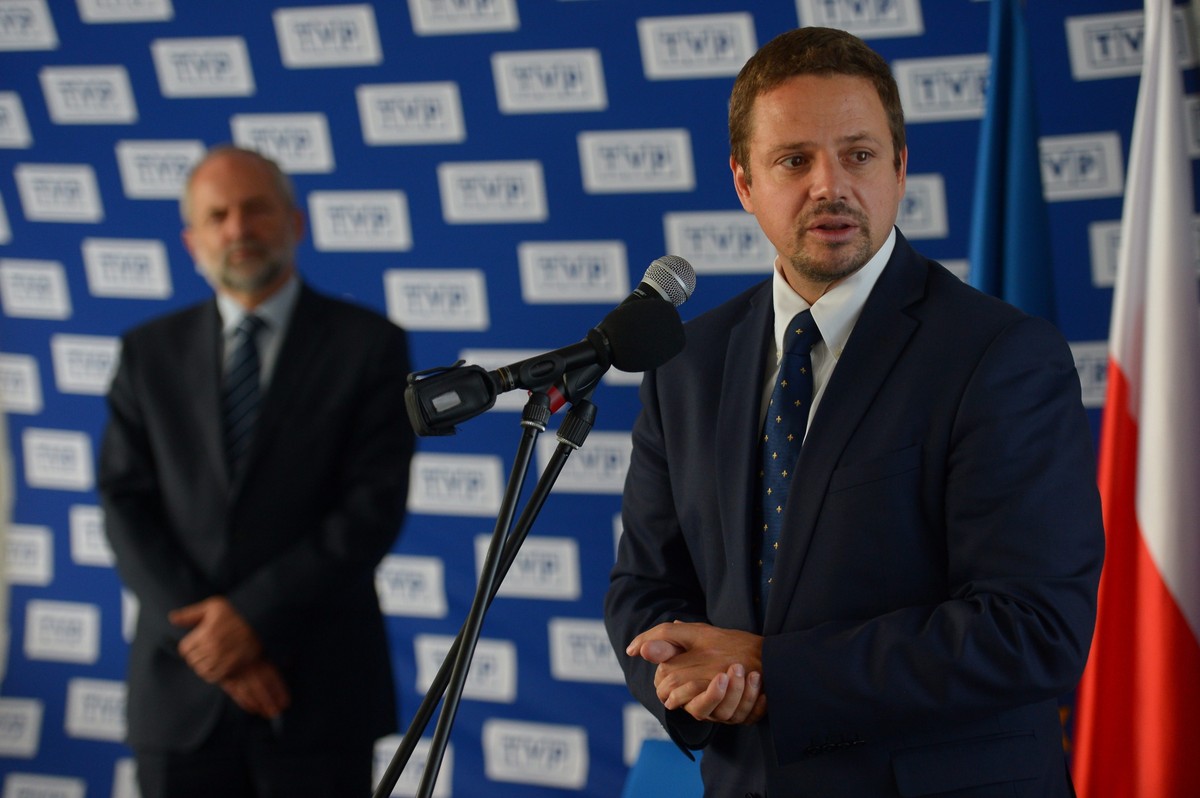 Minister administracji i cyfryzacji Rafał Trzaskowski