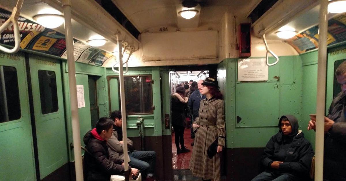 New York City's secret subway line with antique cars is back in service