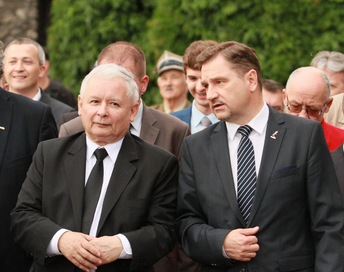 Jarosław Kaczyński i Piotr Duda
