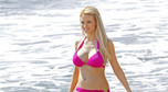 Ciężarna Holly Madison wypoczywa w Laguna Beach / fot. East News