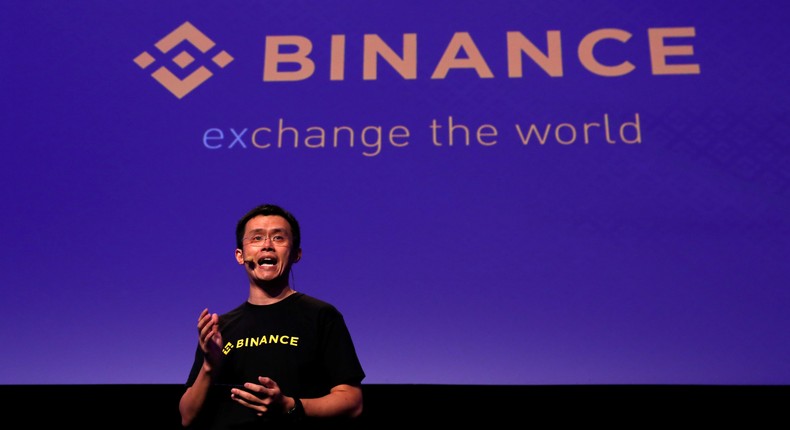 Binance CEO Changpeng Zhao.REUTERS/Darrin Zammit Lupi