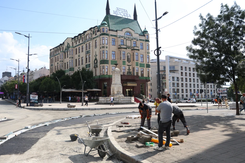 Radovi na Terazijama