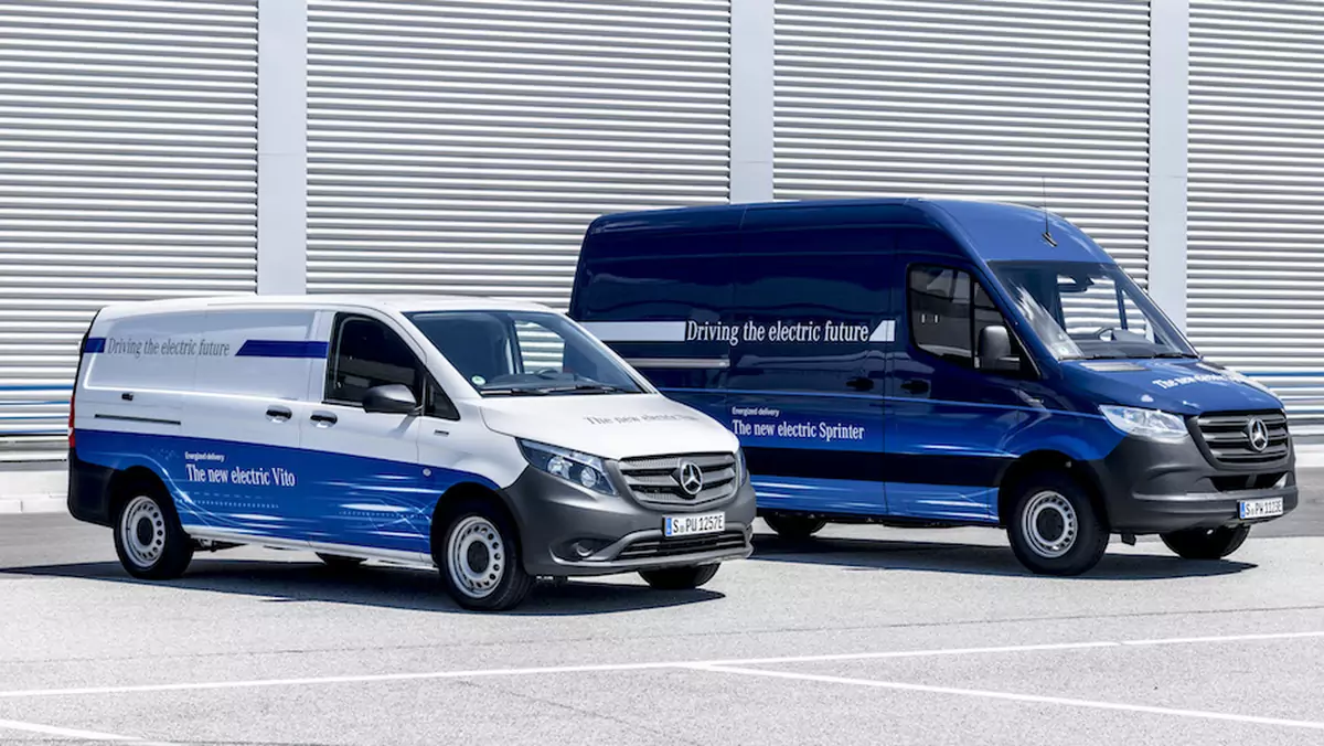 Elektryczne Mercedesy Vito i Sprinter w Polsce od 2019 r.