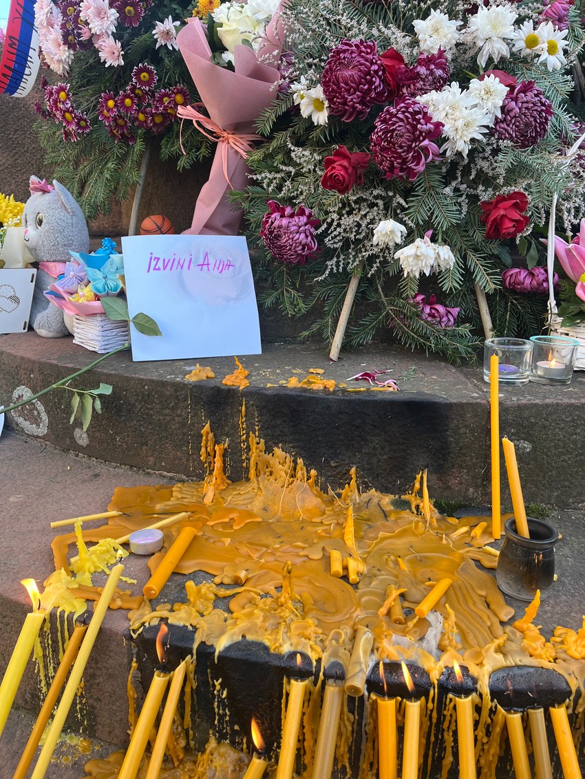 Potresne scene u centru Paraćina 