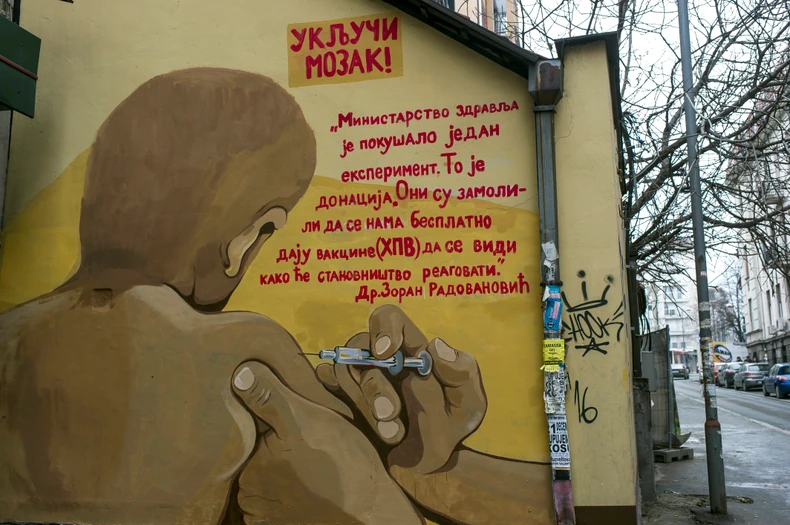 Grafit protiv vakcinacije dece