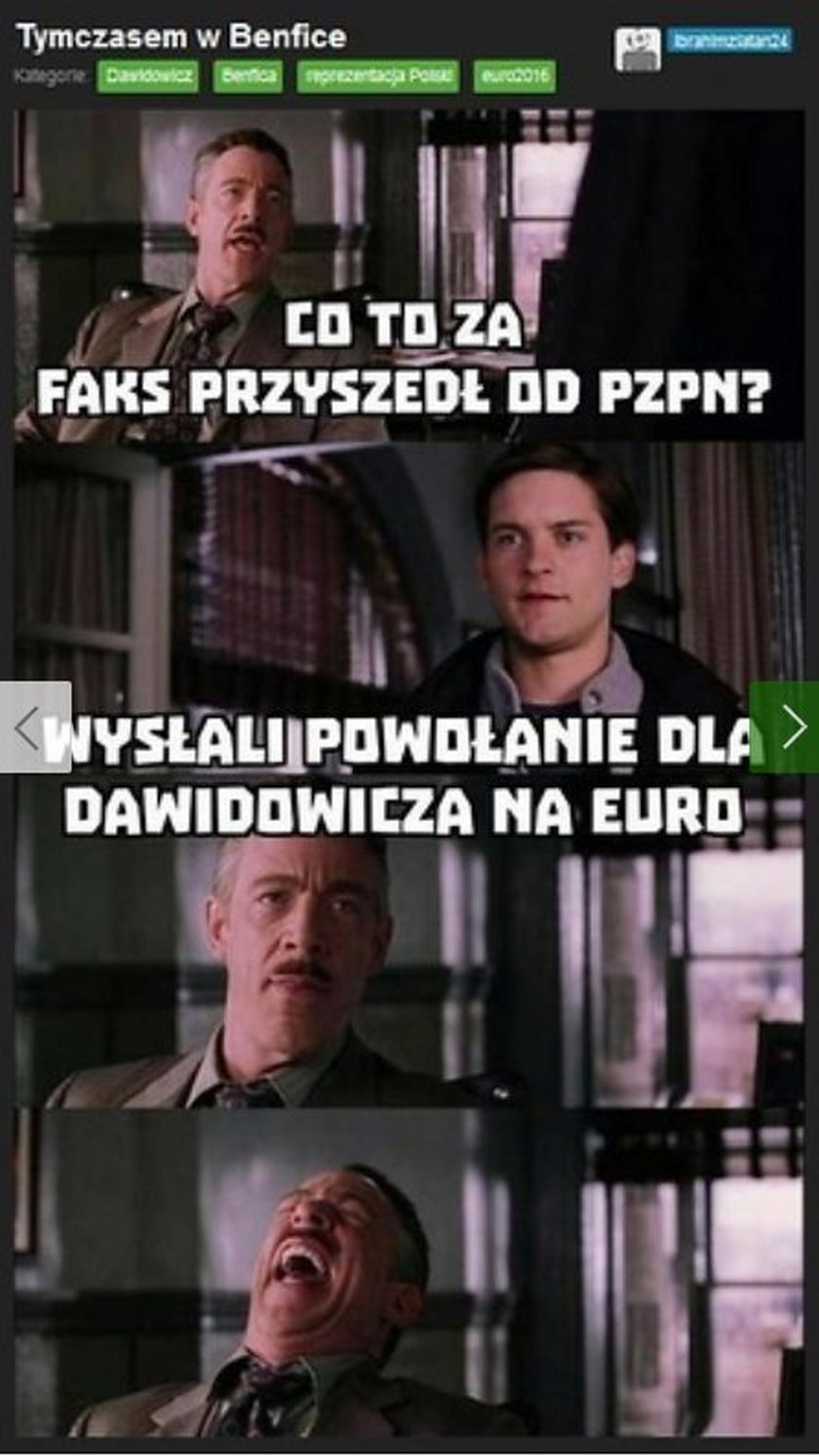 MEMY po ogłoszeni powołań do szerokiej kadry na Euro 2016