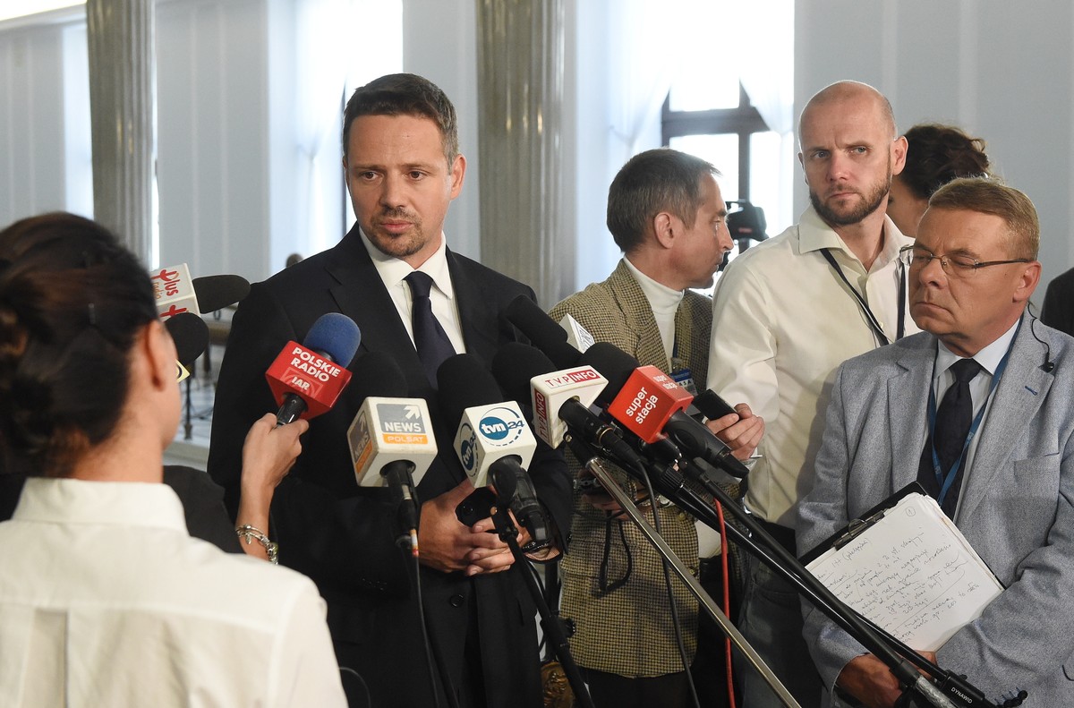 Rafał Trzaskowski w Sejmie