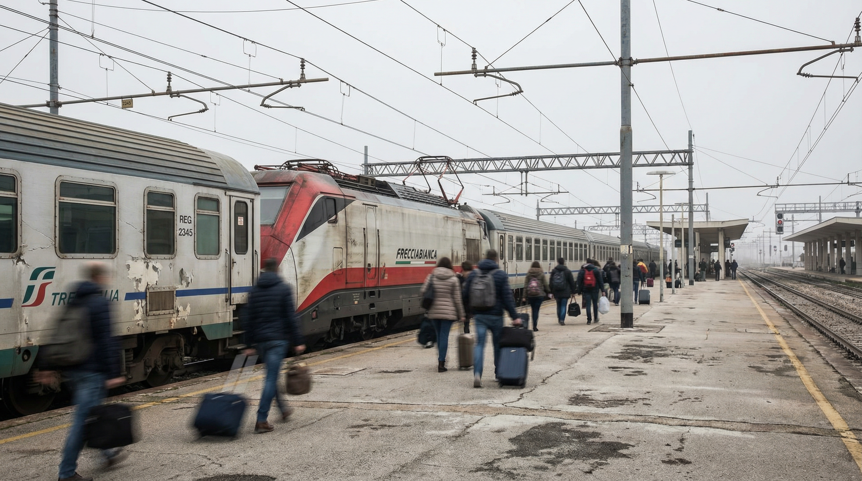 Caos totale sui treni in Puglia: ritardi fino a 400 minuti
