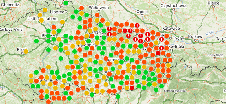 40 procent wody z Czech spłynie do Polski. Mapy świecą na czerwono