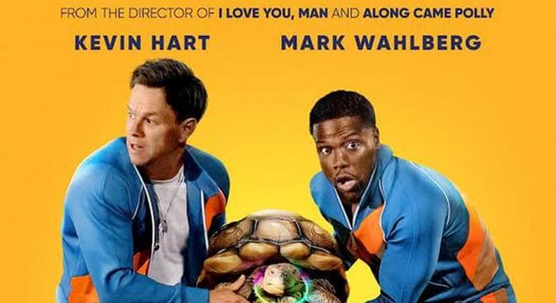 Poster for the new Hart and Wahlberg movie 