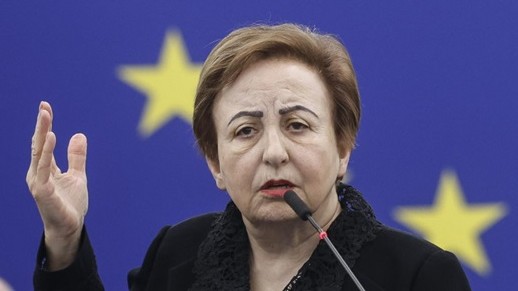 Iránska laureátka Nobelovej ceny za mier Šírín Ebádíová.