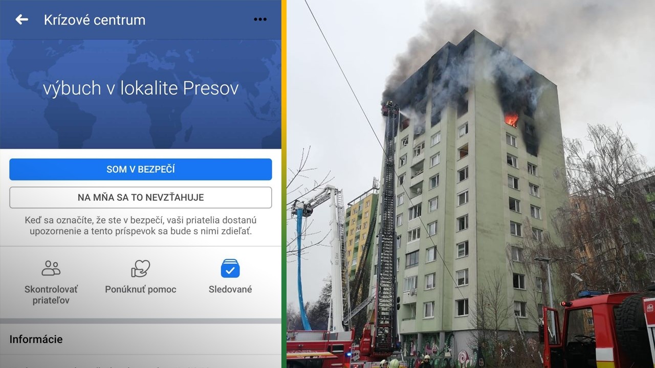 Výbuch plynu v Prešove mal tragické následky.