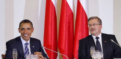 Komorowski podał Obamie na obiad...