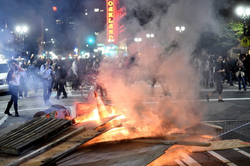 Protesty w Oakland