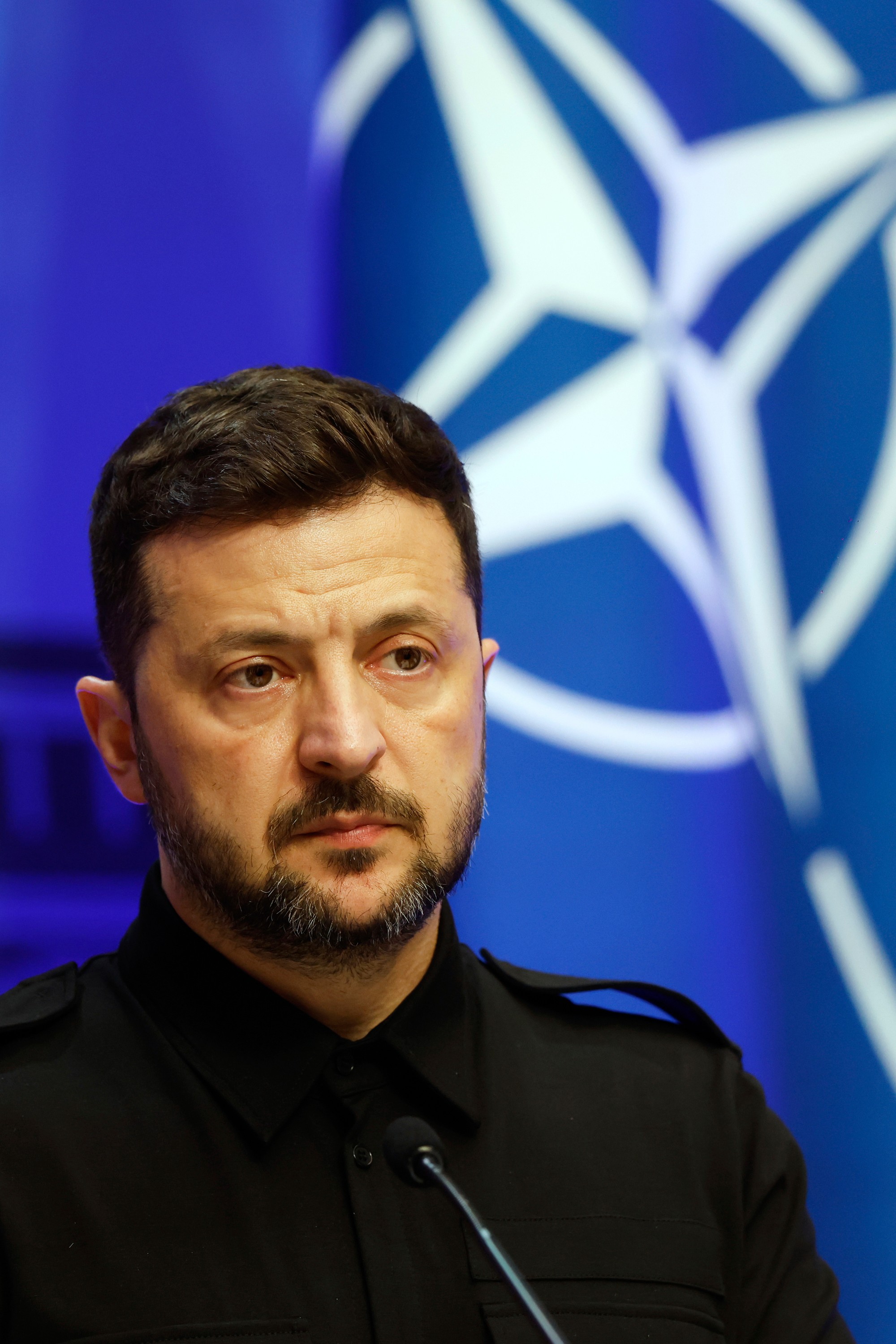 Ukrajinský prezident Volodymyr Zelenskyj. 