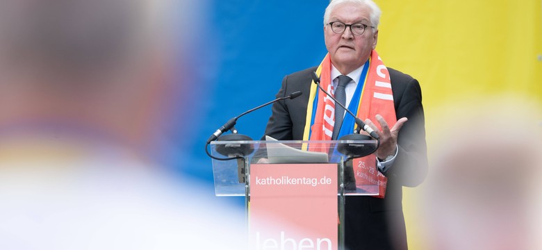 Steinmeier na zjeździe niemieckich katolików: Panie Putin, niech pan wycofa wojska!