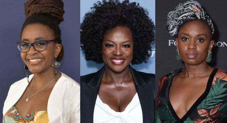 Viola Davis' new series is co-written by award-winning sci-fi novelist Nnedi Okorafor (left) and filmmaker Wanuri Kahiu(right) Photo Credit: Deadline