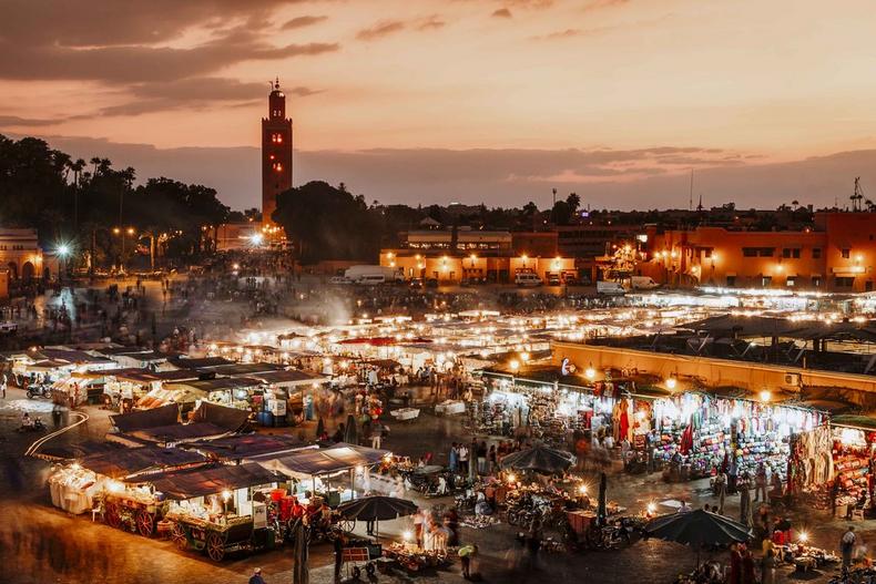 Jemaa El-Fna Square Marrakech [Continent Hop]