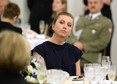 Justyna Kowalczyk podczas oficjalnego obiadu na cześć prezydenta Estonii