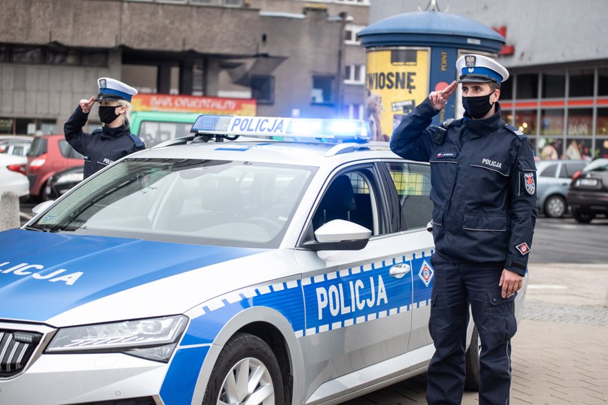 Akcja solidarnośćiowa policji