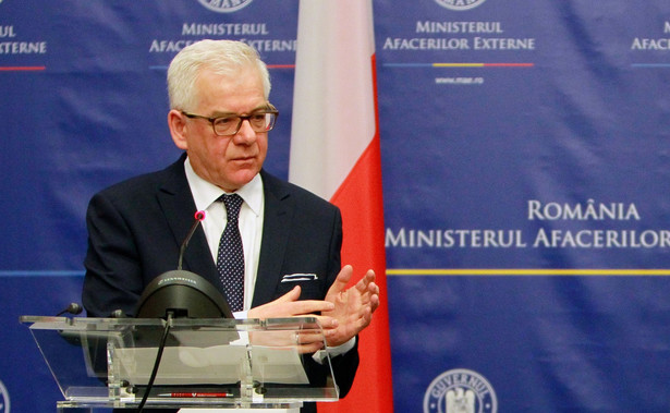 Szef MSZ: Polskę obciąża się za zbrodnie, które popełnił kto inny; ofiara staje się katem