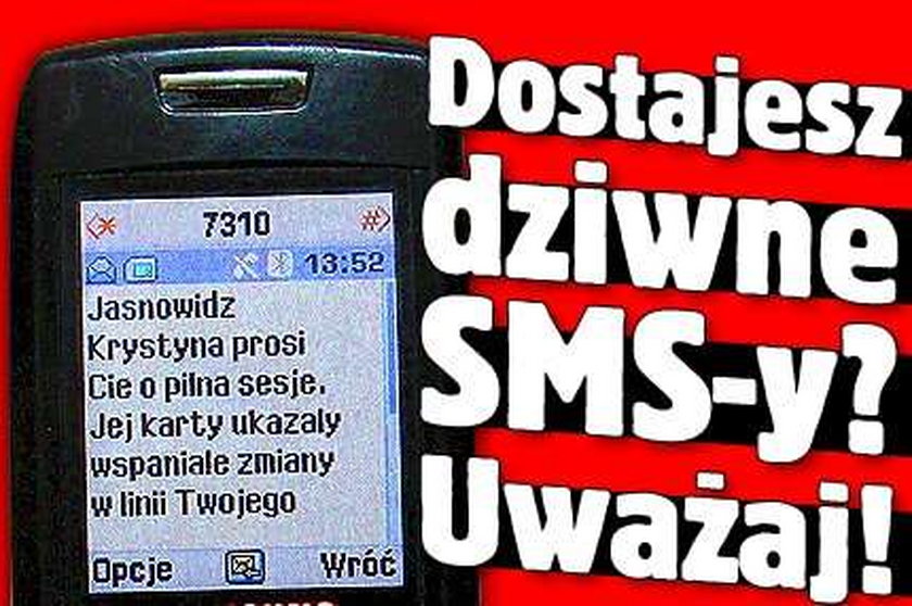 Nie odpowiadaj na dziwne sms-y!