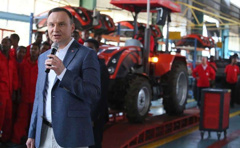 Andrzej Duda w Etiopii