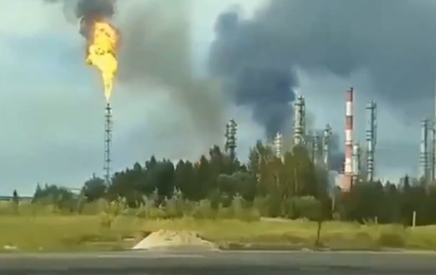 Udar na petrohemijski komples u Rusiji