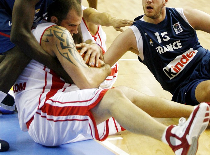 Tatuaż Szymona Szewczyka dodaje mu szczęscia w pojedynkach na parkiecie