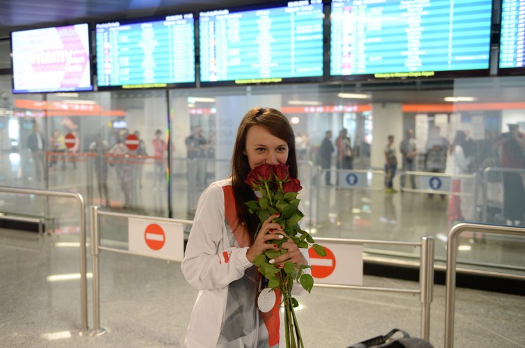 Dziewczyna na medal. Katarzyna Niewiadoma wróciła do Polski