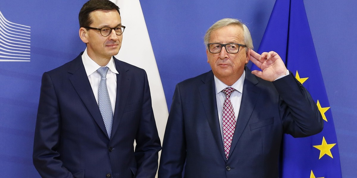 Mateusz Morawiecki chce pojednania z KE