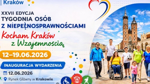 Kraków wspiera osoby z niepełnosprawnościami