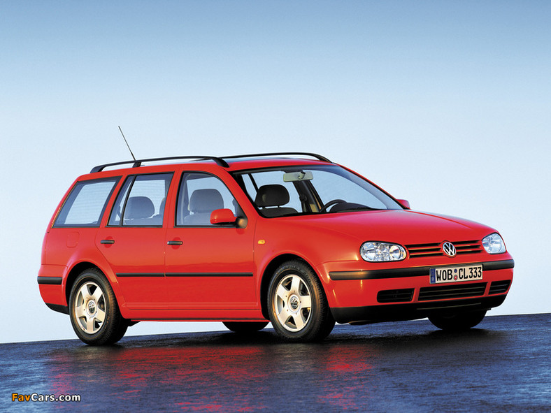 Miejsce 10: Volkswagen Golf IV Variant