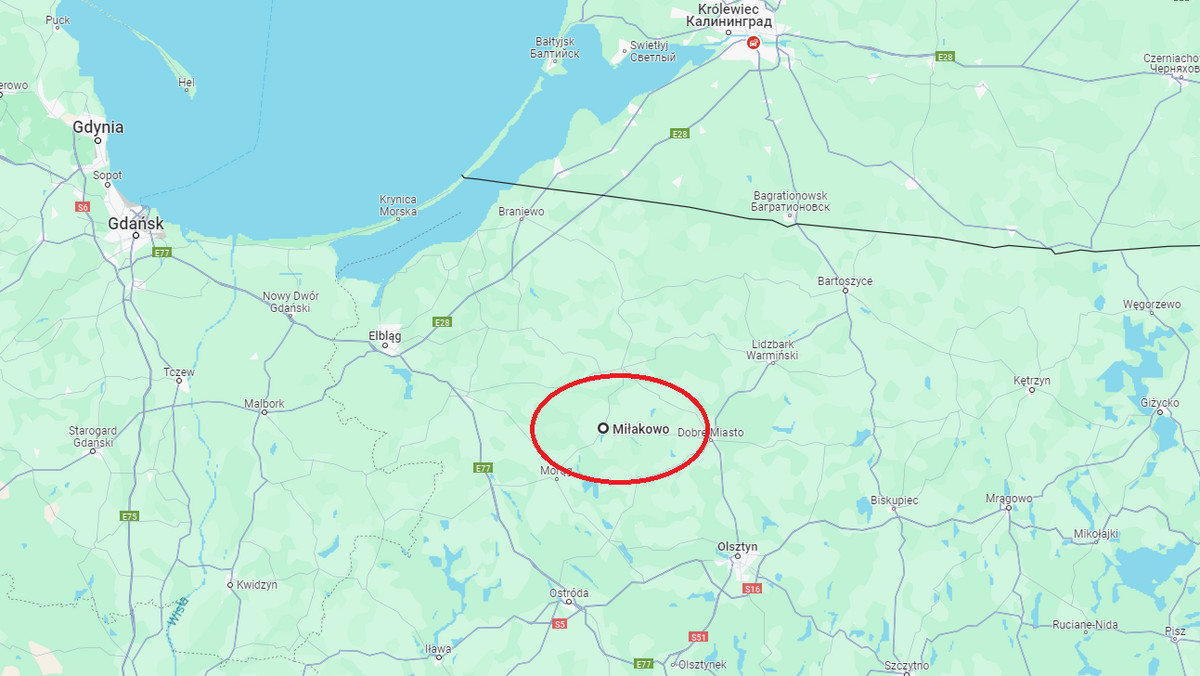 Nieoficjalnie: obiekt wojskowy spadł koło Ostródy. Trwa akcja służb