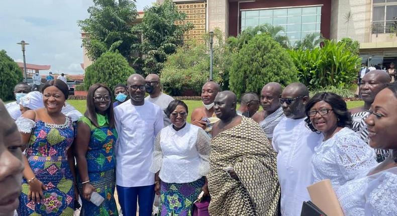 Kofi Jumah's son marries Nana Addo's daughter