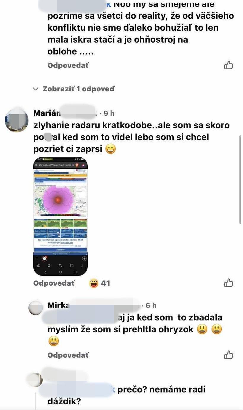 Porucha na radare zaskočila Slovákov.