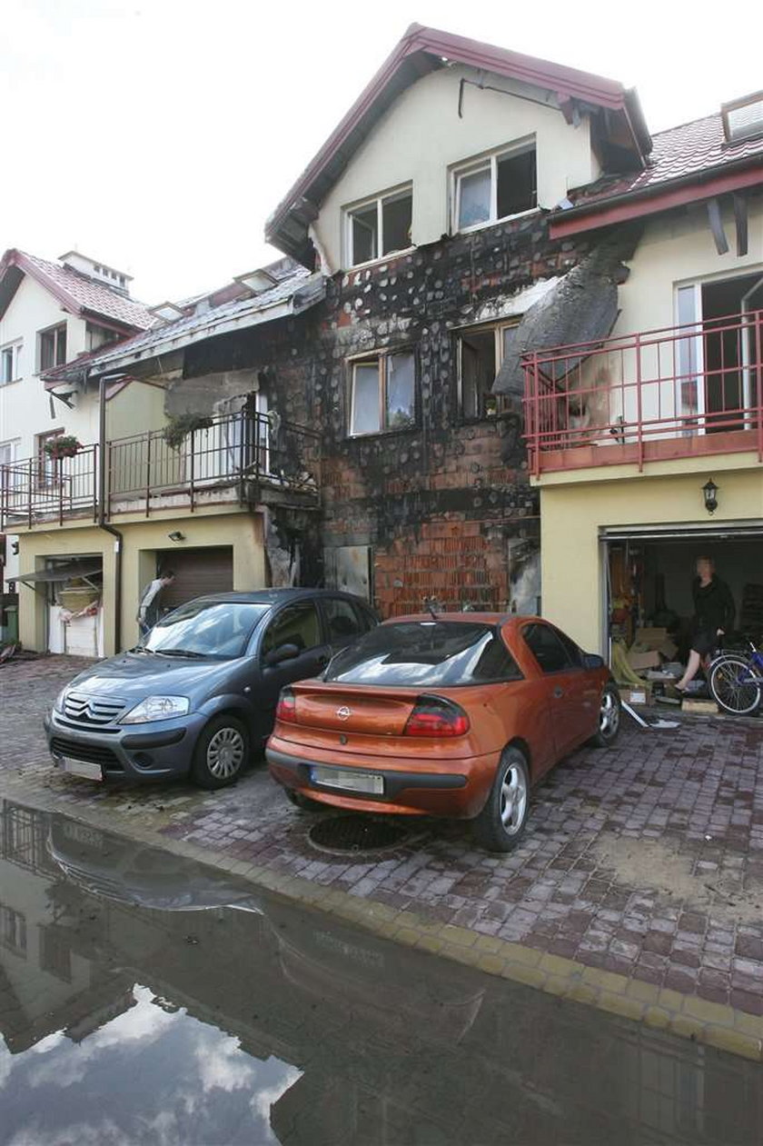 Groźny pożar w Warszawie