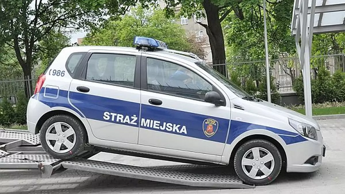 Straż miejska - Chevrolet Aveo