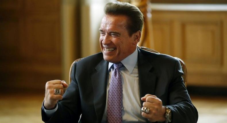 Hollywood star and former California governor Arnold Schwarzenegger turns 70 in July but the march of time has not dimmed his optimism
