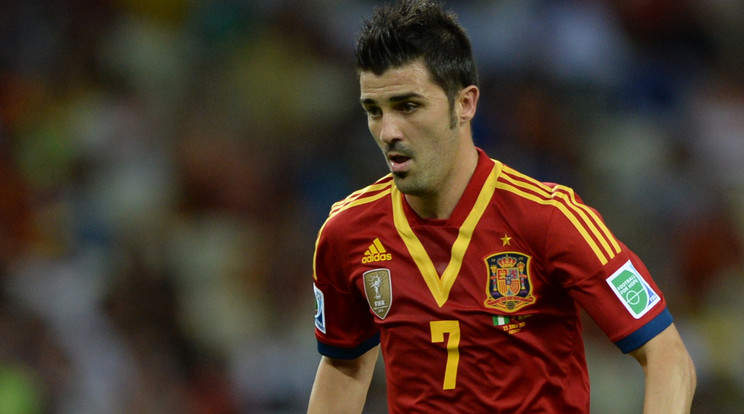 Villa 2014 után játszahat újra a válogatottban / Fotó: AFP