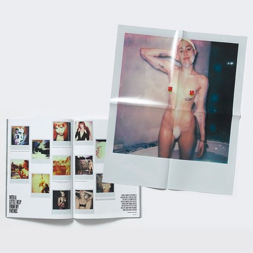 Miley Cyrus naga na zdjęciach z sesji dla 'V Magazine'