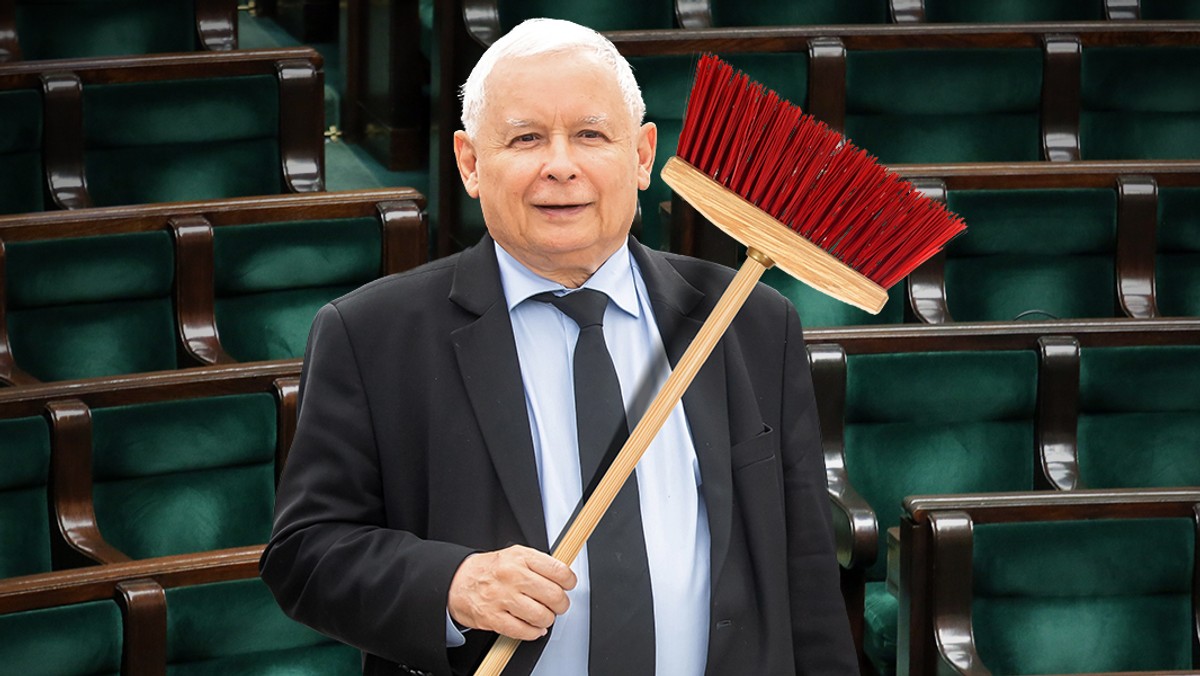 kaczynski sprzata